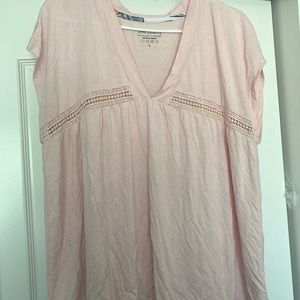 Vera Bradley light pink pajama top and matching bottoms